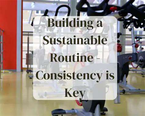 ConsistencyisKey:BuildingaSustainableRoutine